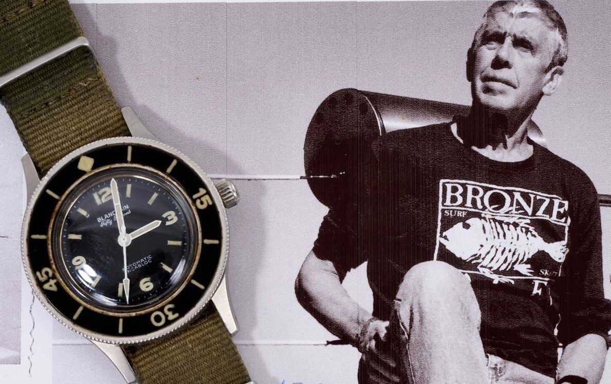 Rare 1950s Blancpain Fifty Fathoms Wristwatch